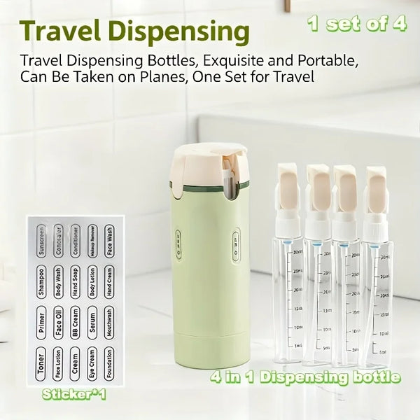 Smart Travel Dispenser Bottle