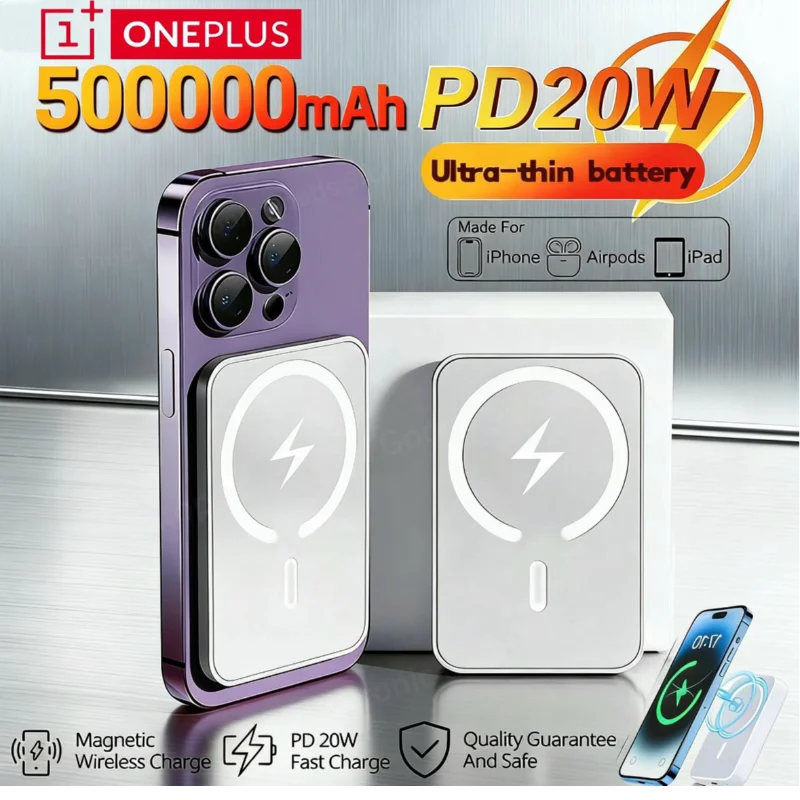 Magnetic Snap-On Power Bank