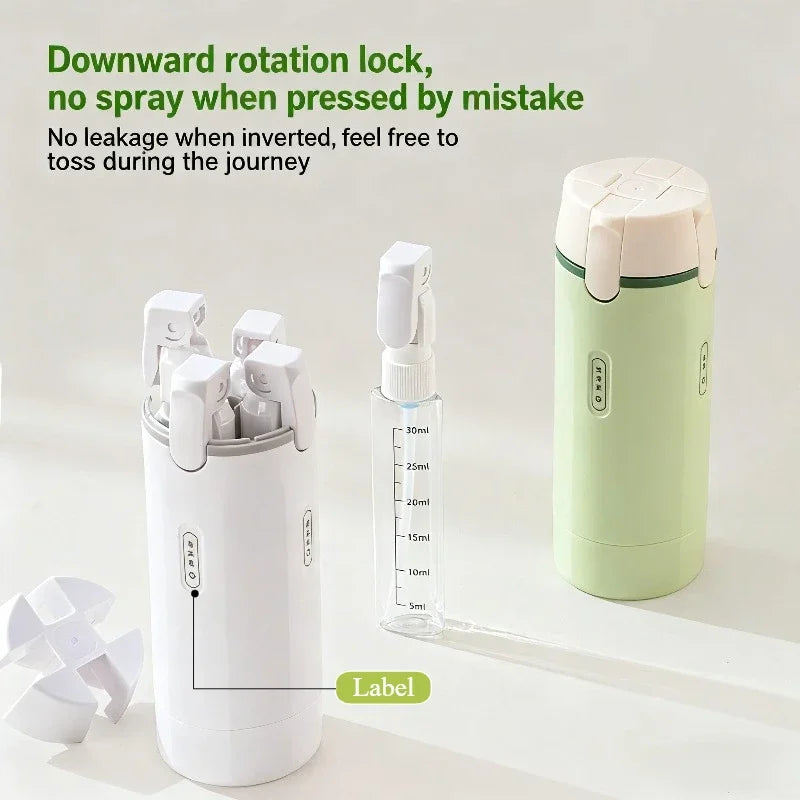 Smart Travel Dispenser Bottle